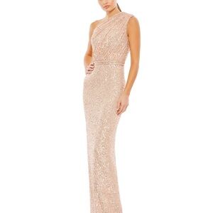 Elegant Sequin One-Shoulder Dress